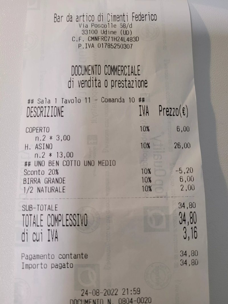 Osteria Da Artico