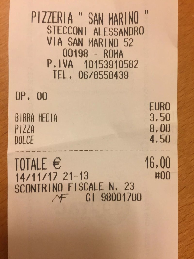 Ristorante Pizzeria San Marino
