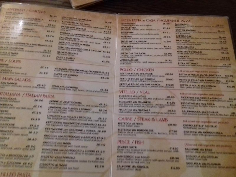San Marco Ristorante & Pizzeria
