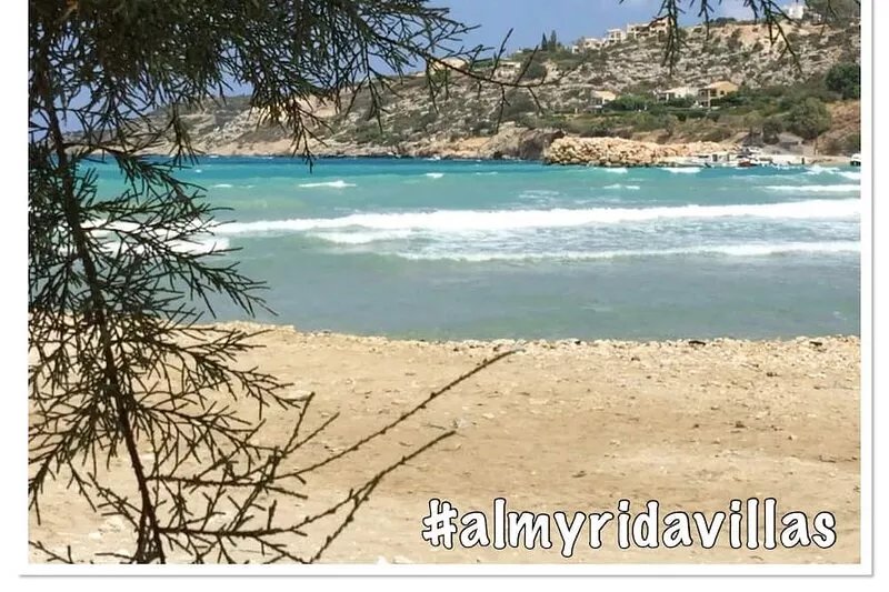 ☀️Villa Iannis ❤️ Almyrida-350m from Sea⛱️ Car not necessary❗️Free Samaria Gorge