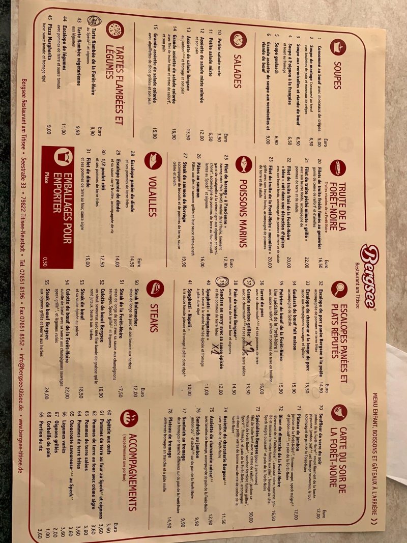 Restaurants & cafés