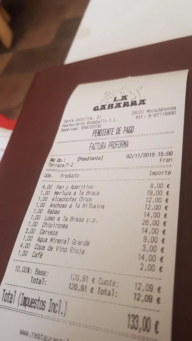 Restaurante La Gabarra