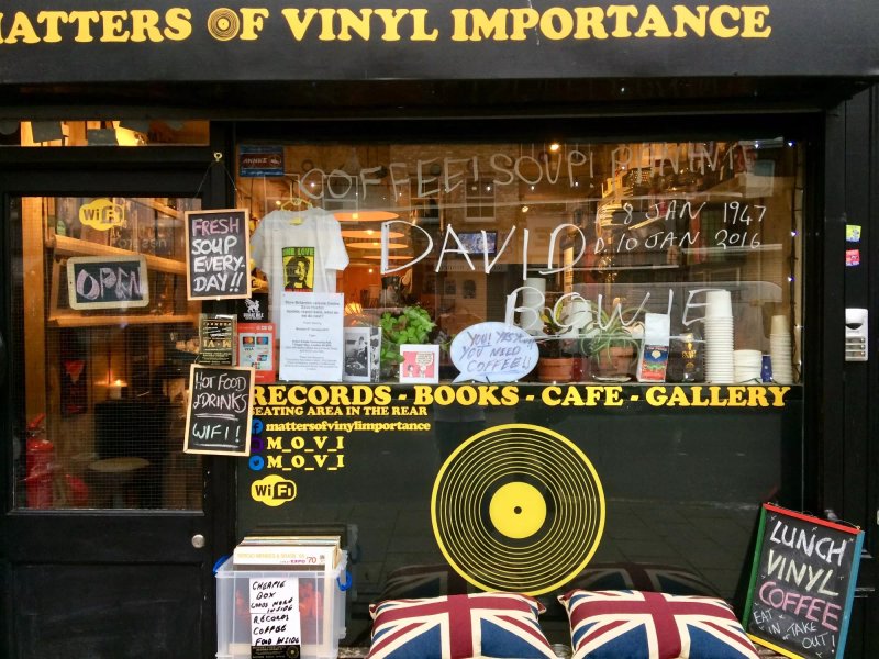 Matters of Vinyl Importance London's Premier Vinyl Cafe