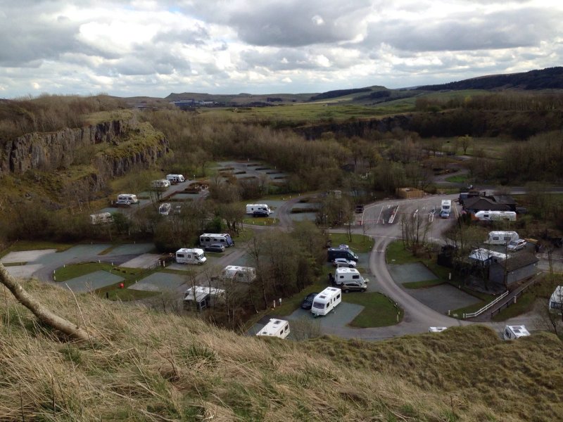 Buxton Caravan and Motorhome Club Campsite
