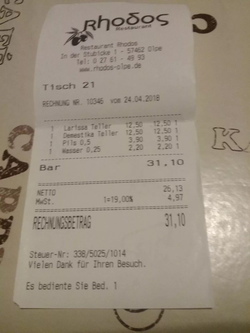 Restaurant Rhodos