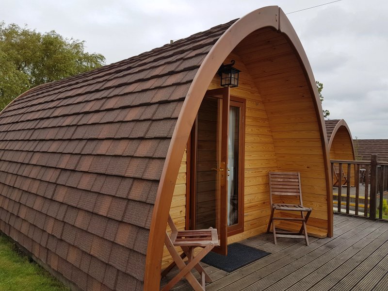 The Golden Ball Luxury Pods