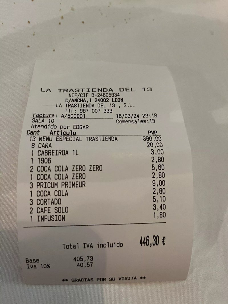 La trastienda del 13