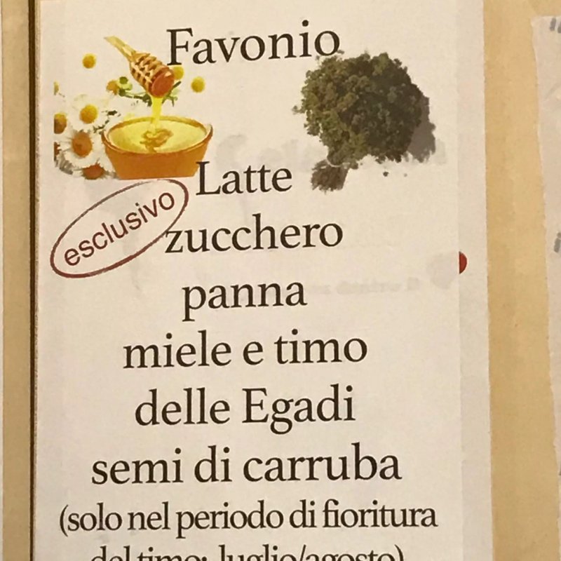 Gelateria Garibaldi Cosi Ruci
