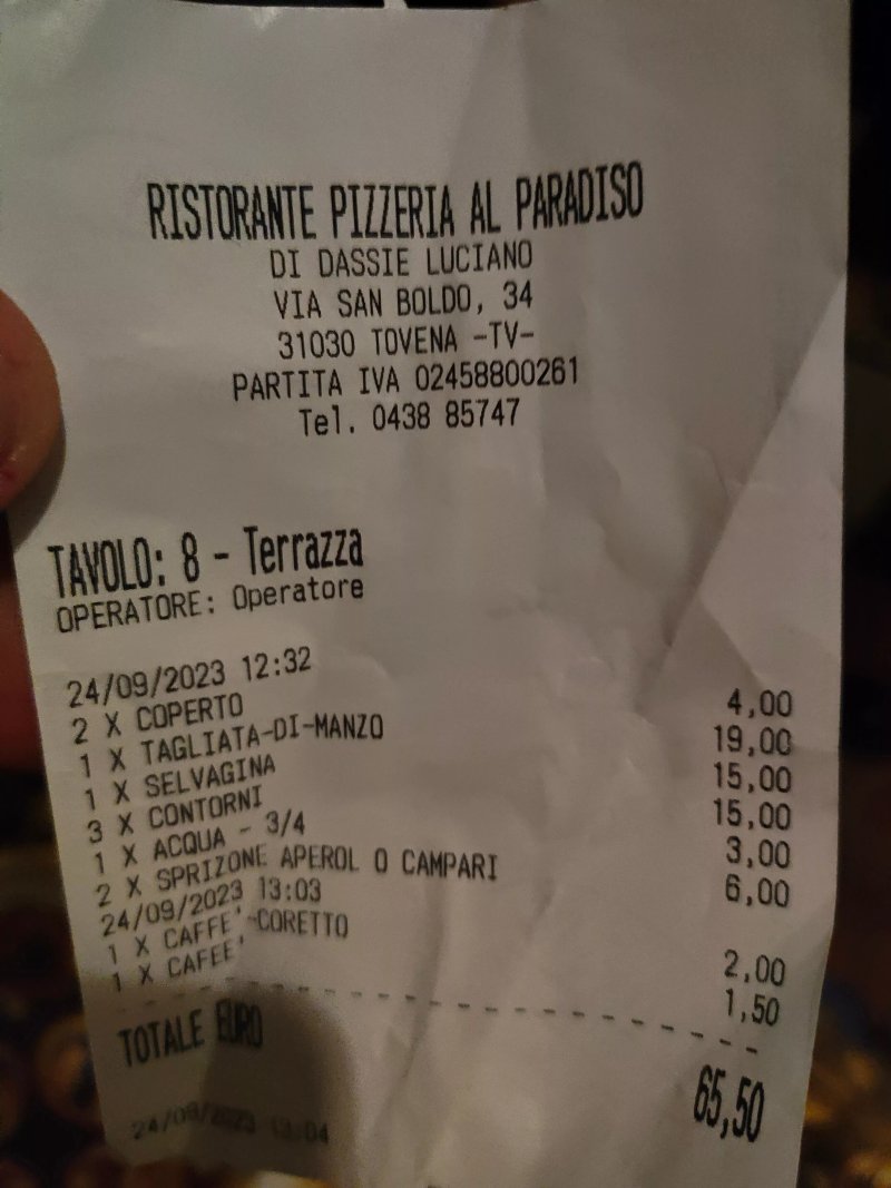 Ristorante Pizzeria Al Paradiso