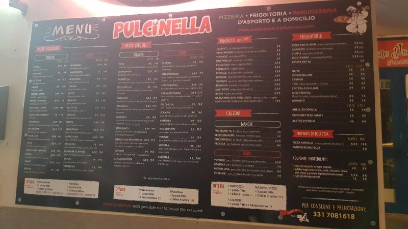 Pizzeria Pulcinella Torrette Di Ancona