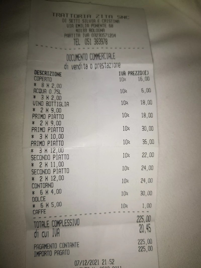 Trattoria 'Zita'