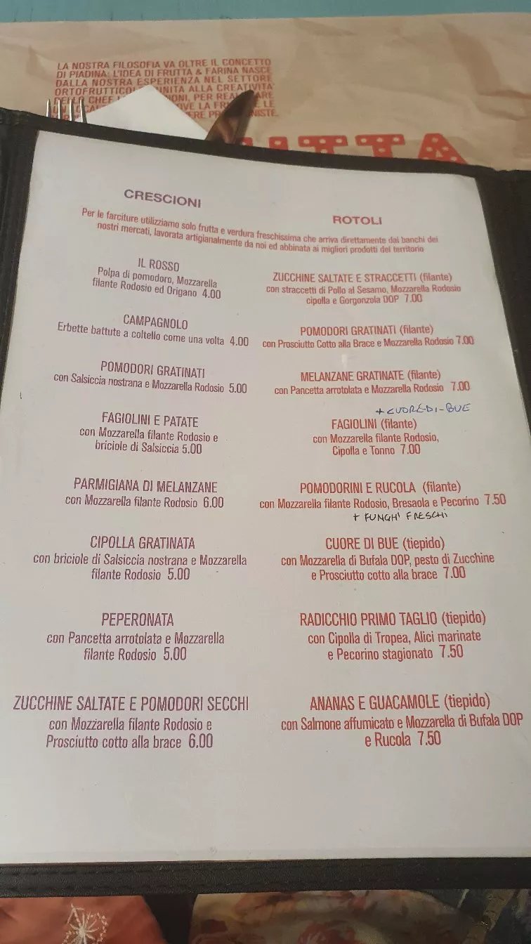 Frutta & Farina - Piadineria