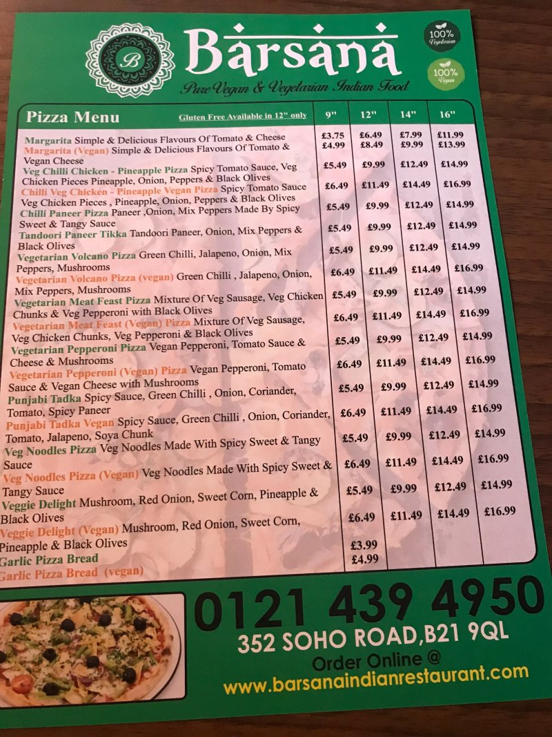 Barsana Pure Veg and Vegan Restaurant