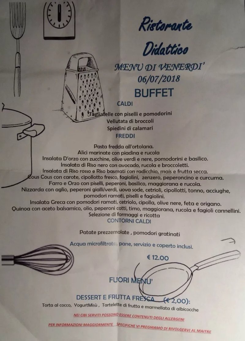 Ristorante Didattico La Scuola Di Cesenatico