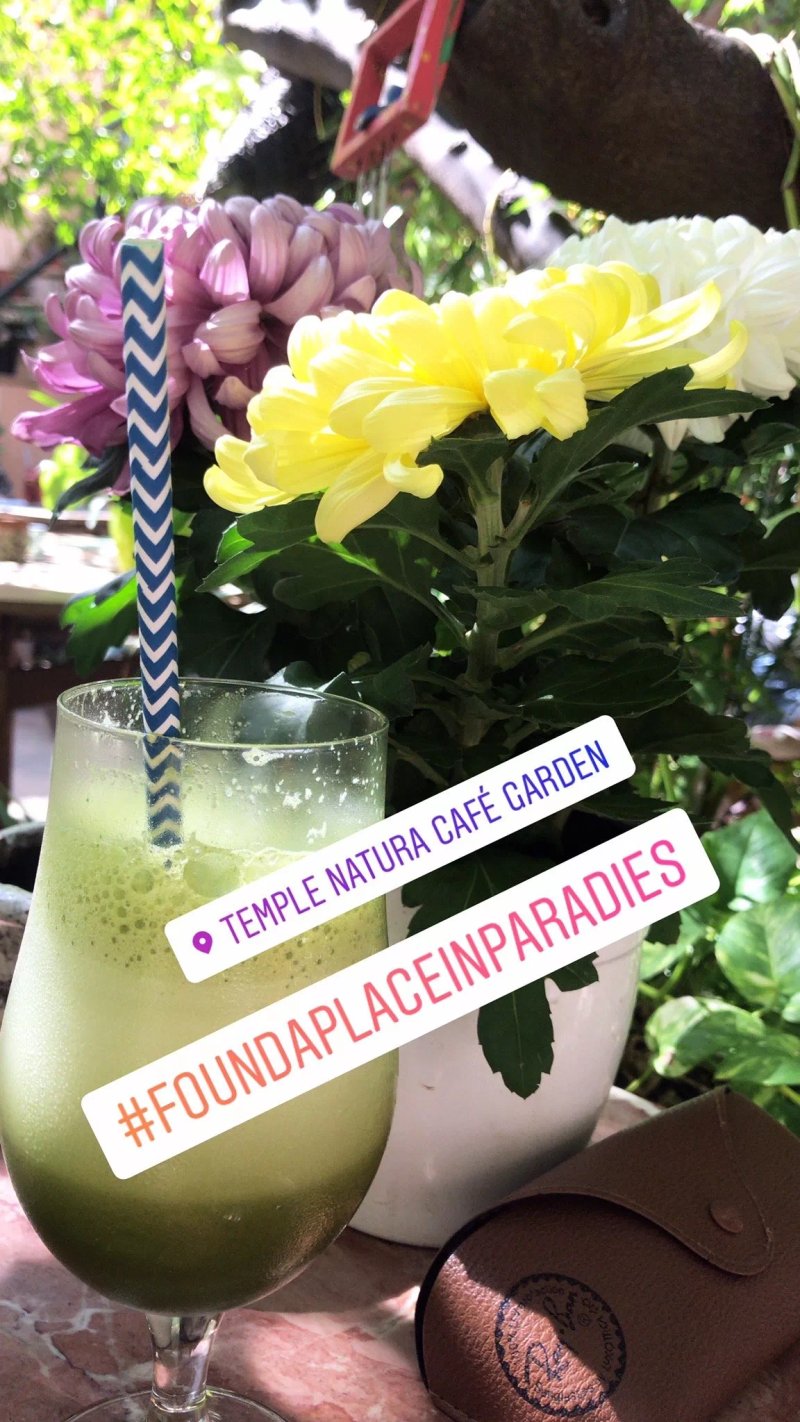 Temple Natura Cafe Garden
