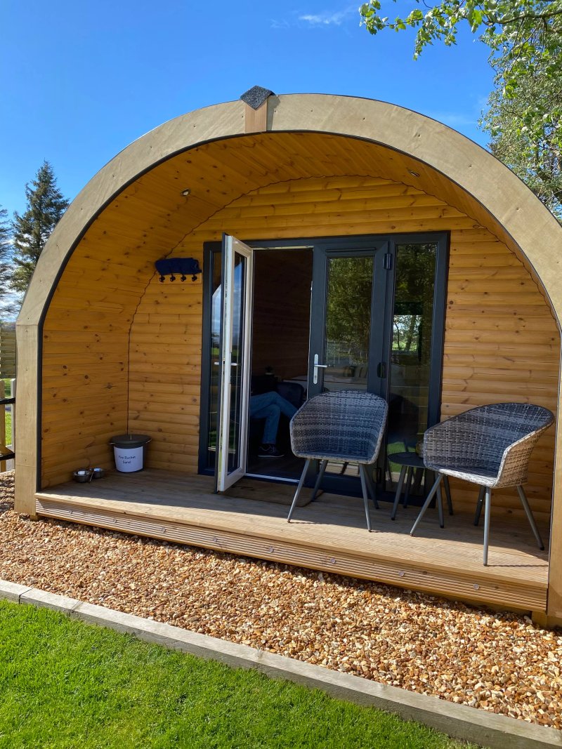 Stunning Rural Cabin-Scotland-Dumfries and Galloway-Cluaran Cabins-Solway Breeze
