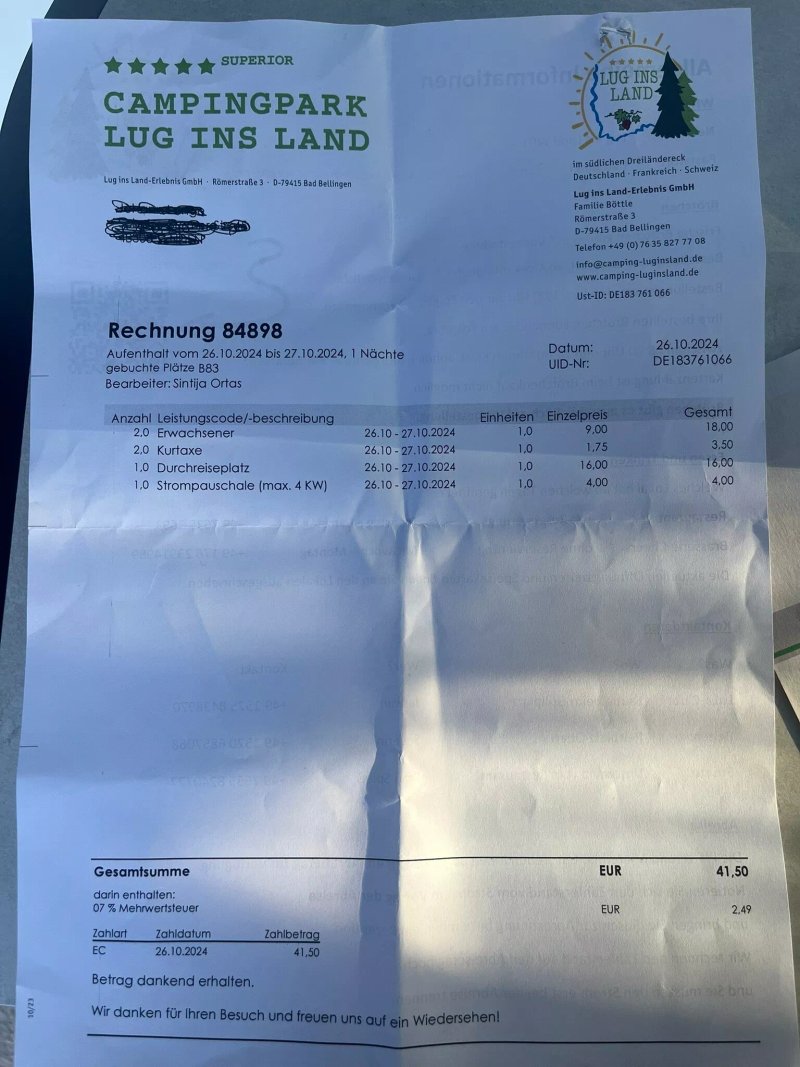 Restaurant Lug ins Land