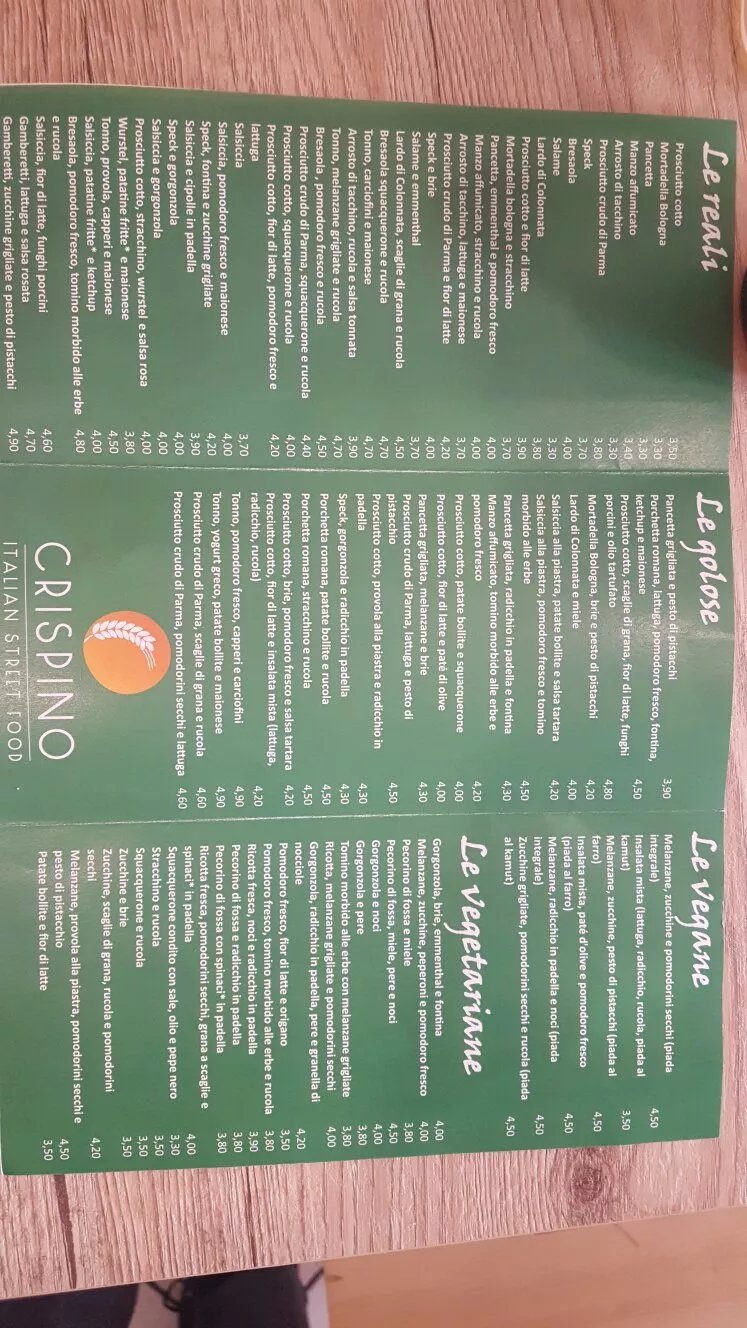 Crispinofood Piadineria Romagnola