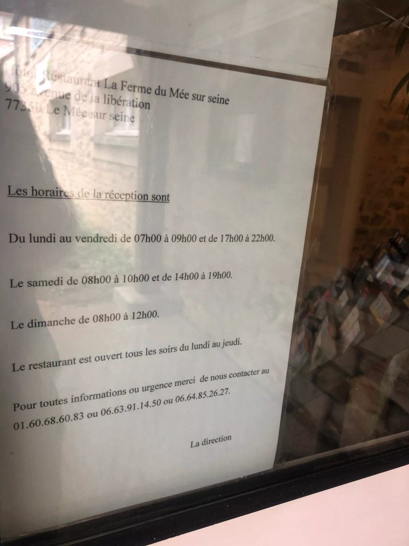 Hotel Restaurant du Mee