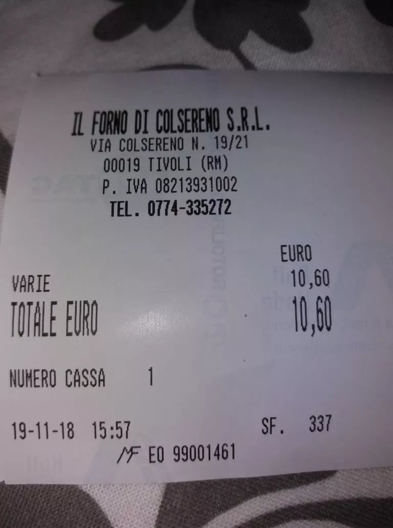 Forno di Colsereno