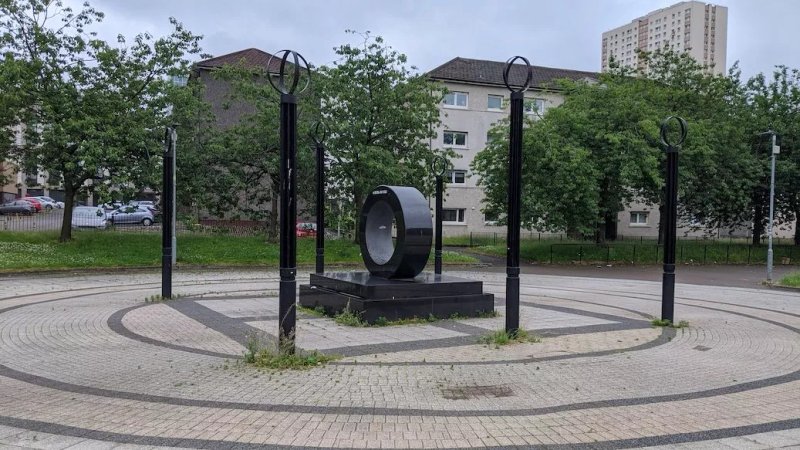 Circle Monument To Charles Rennie Mackintosh