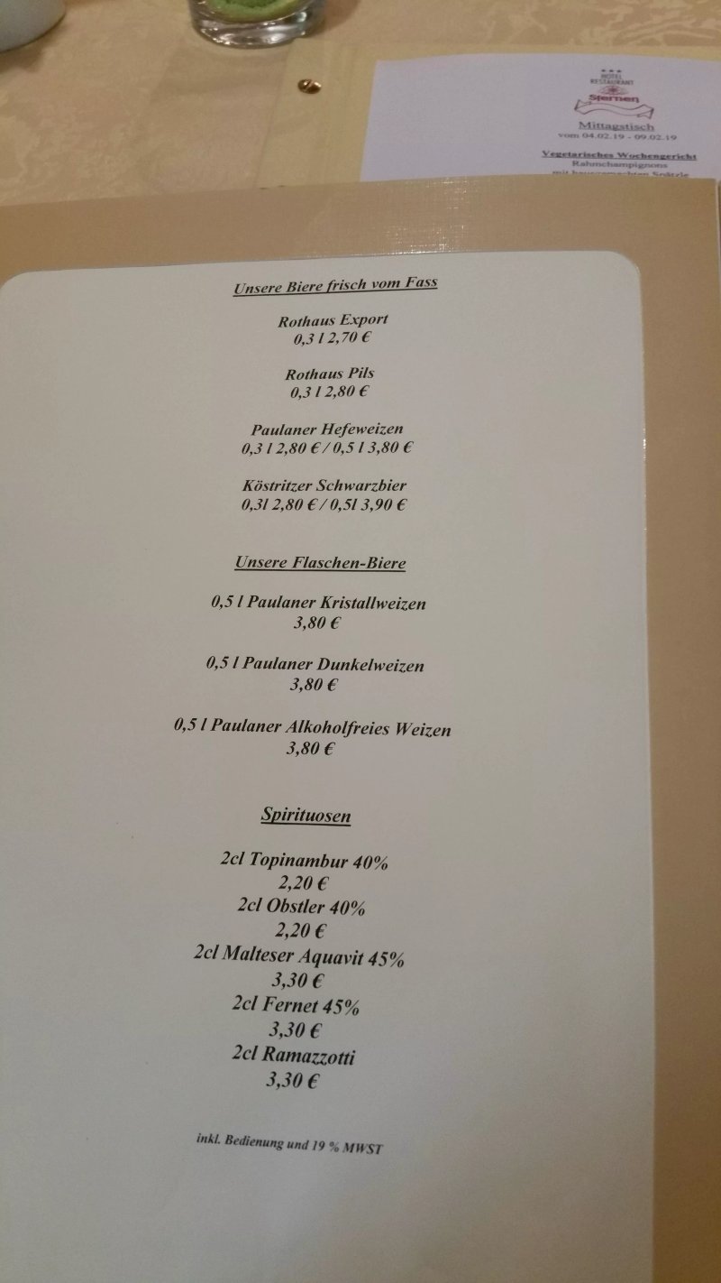 Restaurant Sternen