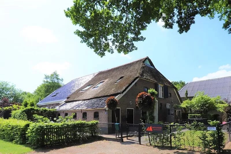 Modern Saxon farmhouse in Dalerveen village