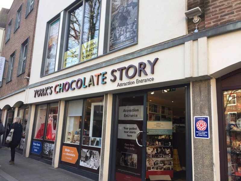 Chocolate Bar Cafe at York's Chocolate Story
