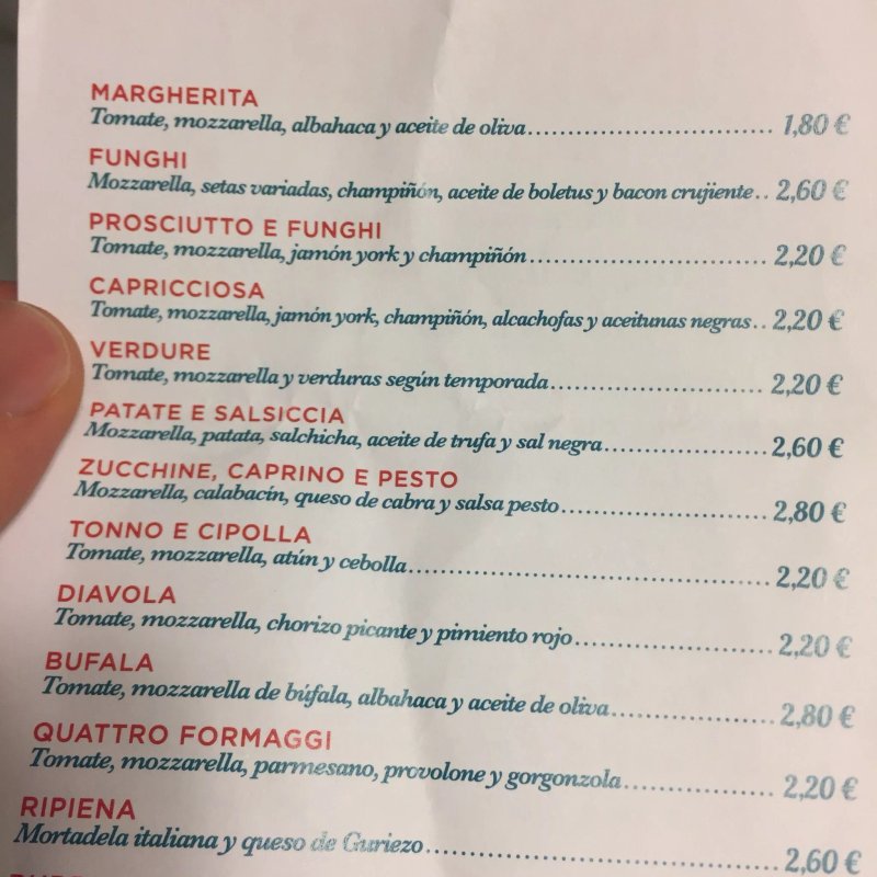 Pizza Rosso Vero