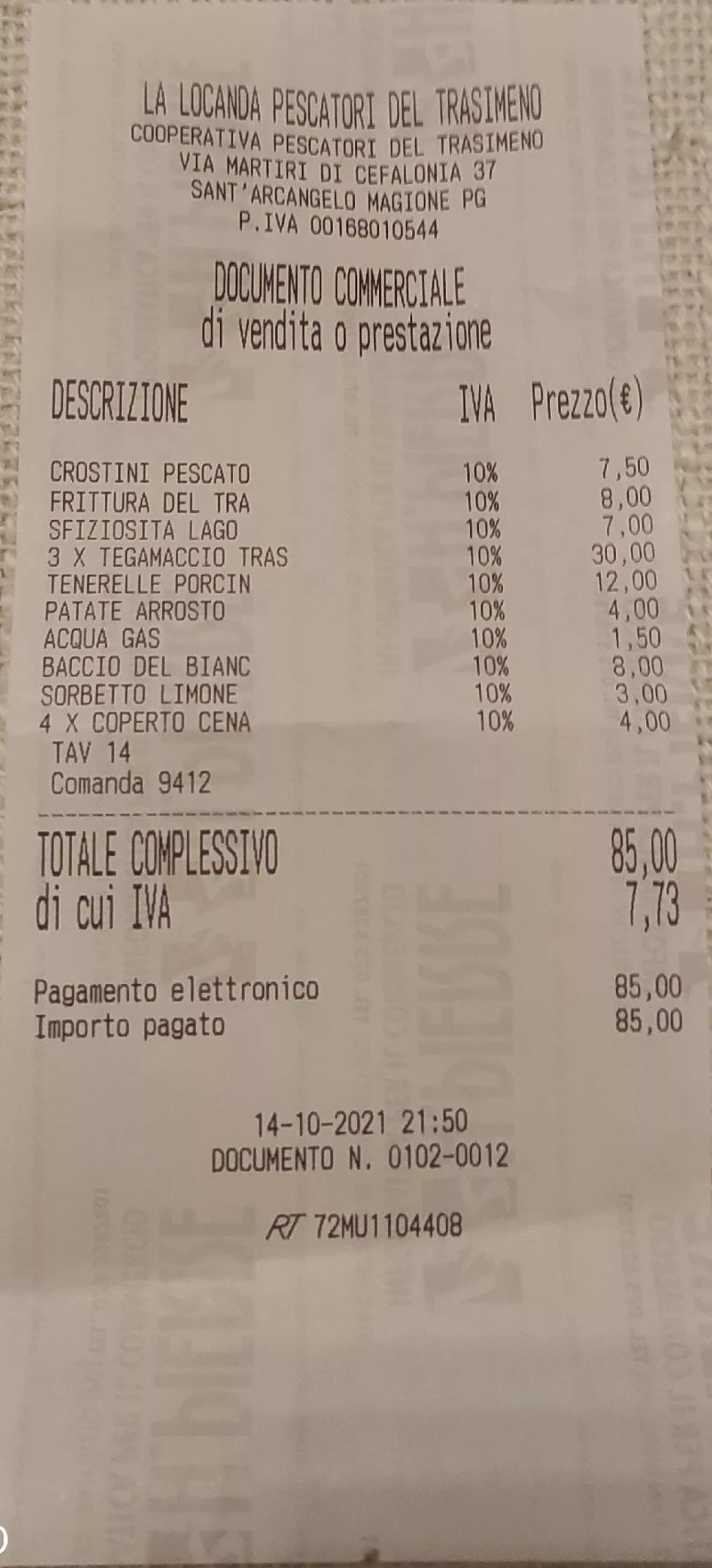 Locanda Dei Pescatori Del Trasimeno