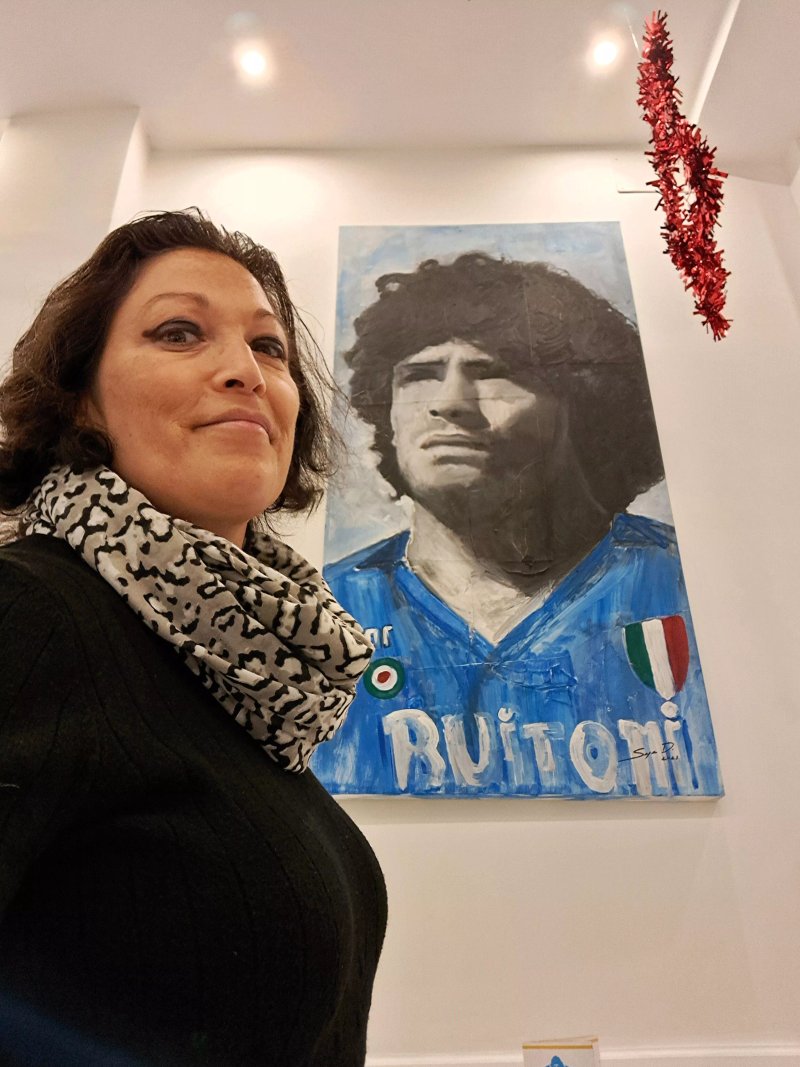 Pizzeria Il tempio di Maradona