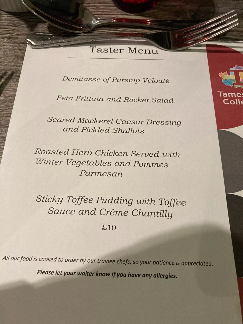 The Restaurant at Tameside One