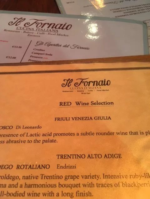 Il Fornaio Enoteca