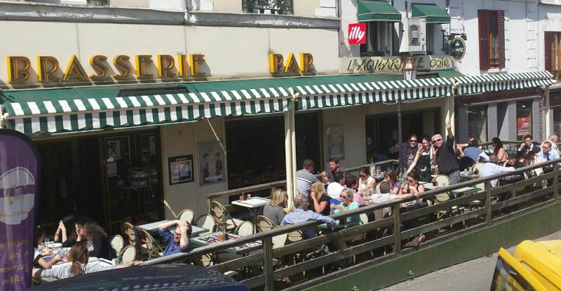 Aquarelle cafe