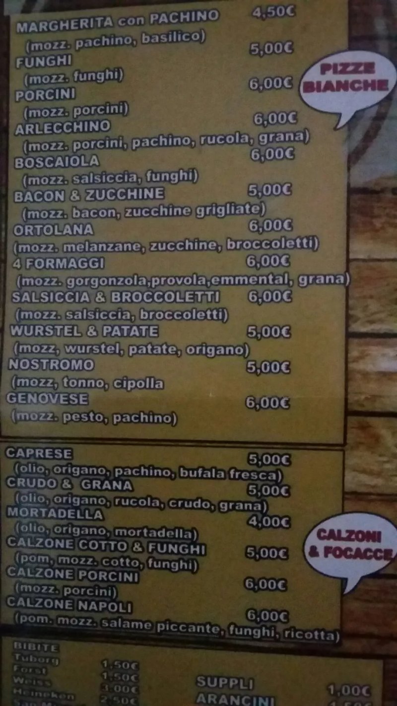 Pizzeria Su e Giu
