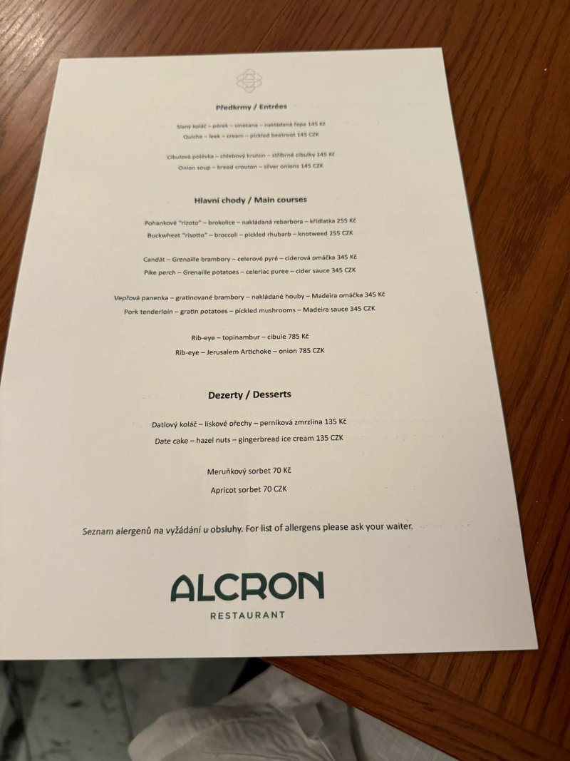 Alcron Restaurant