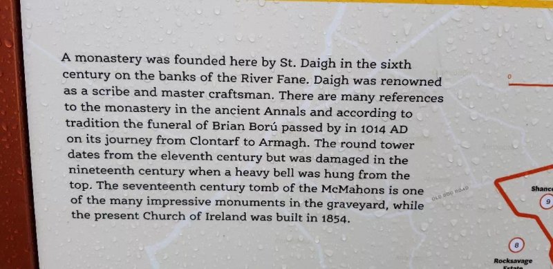 St. Daig's Monastery And Round Tower