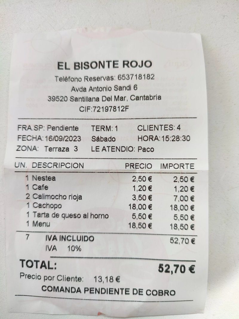 El Bisonte Rojo