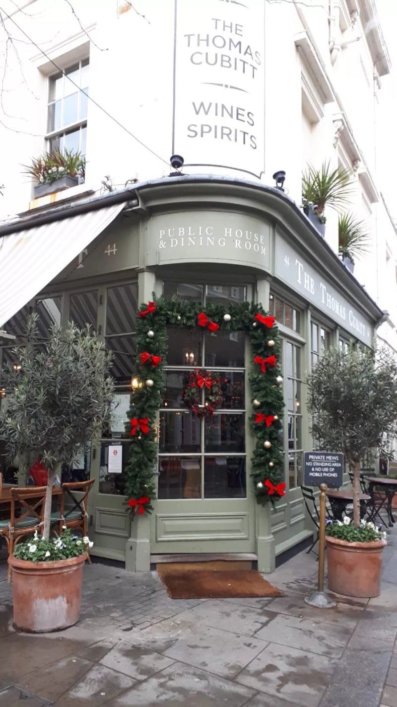The Thomas Cubitt Pub Belgravia