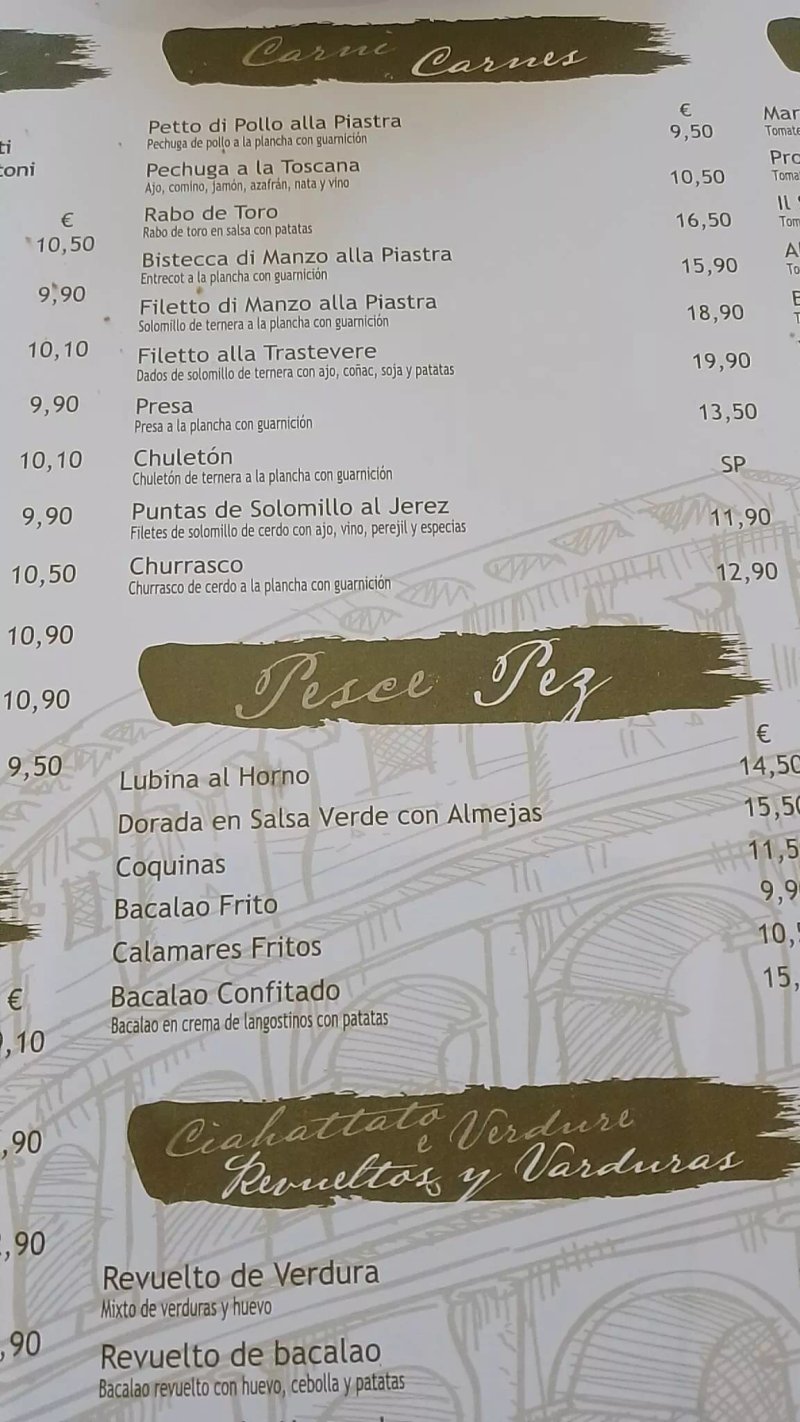 Pizzeria Trattoria Trastevere
