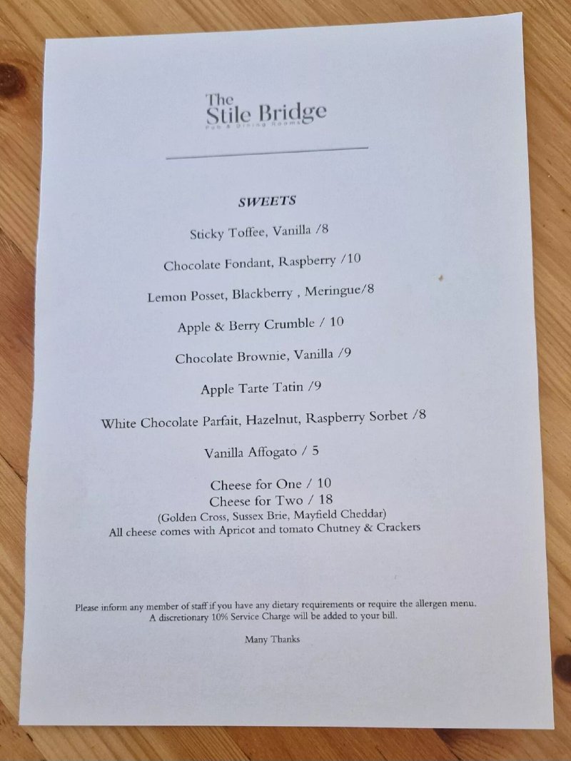 Stile Bridge Freehouse Pub & Restaurant