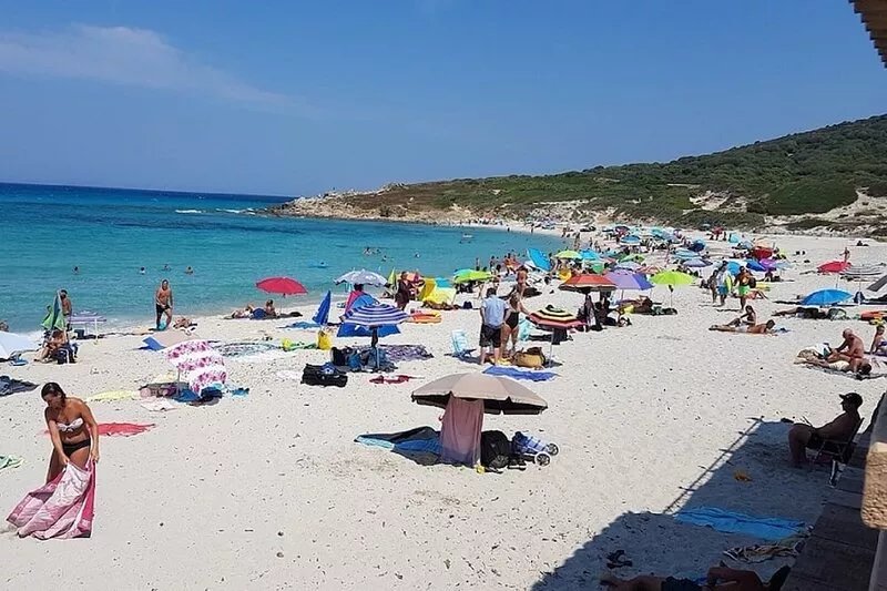 T2, 350 m from the Bodri BEACH, sea view, on large landscaped grounds.