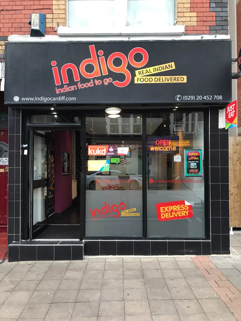 Indigo Indian Takeaway Cardiff