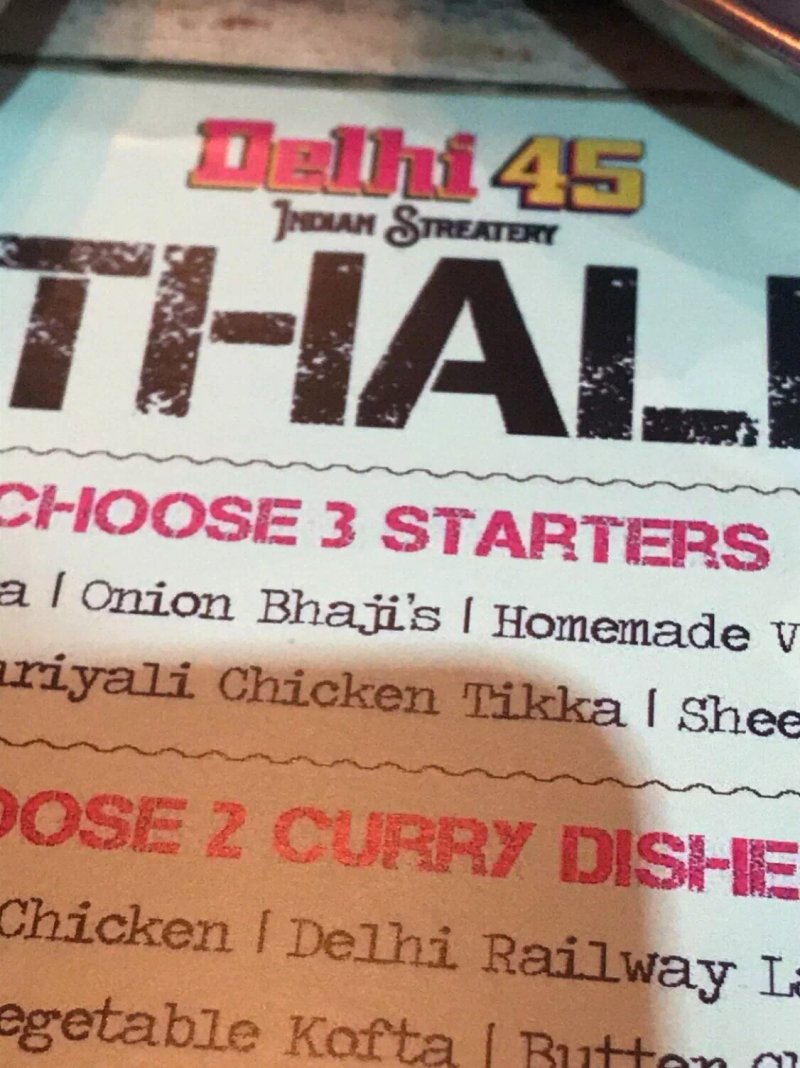 Delhi 45 Indian Streatery