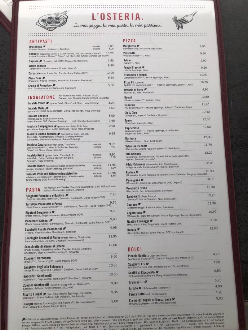 L'Osteria Dortmund Europaplatz