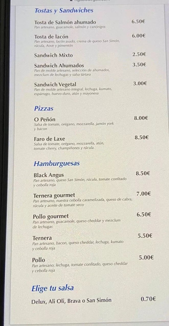 Restaurante Mar de Laxe