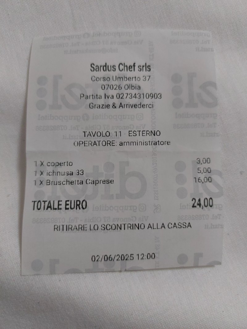 Sas Tapas -Sardus Chef