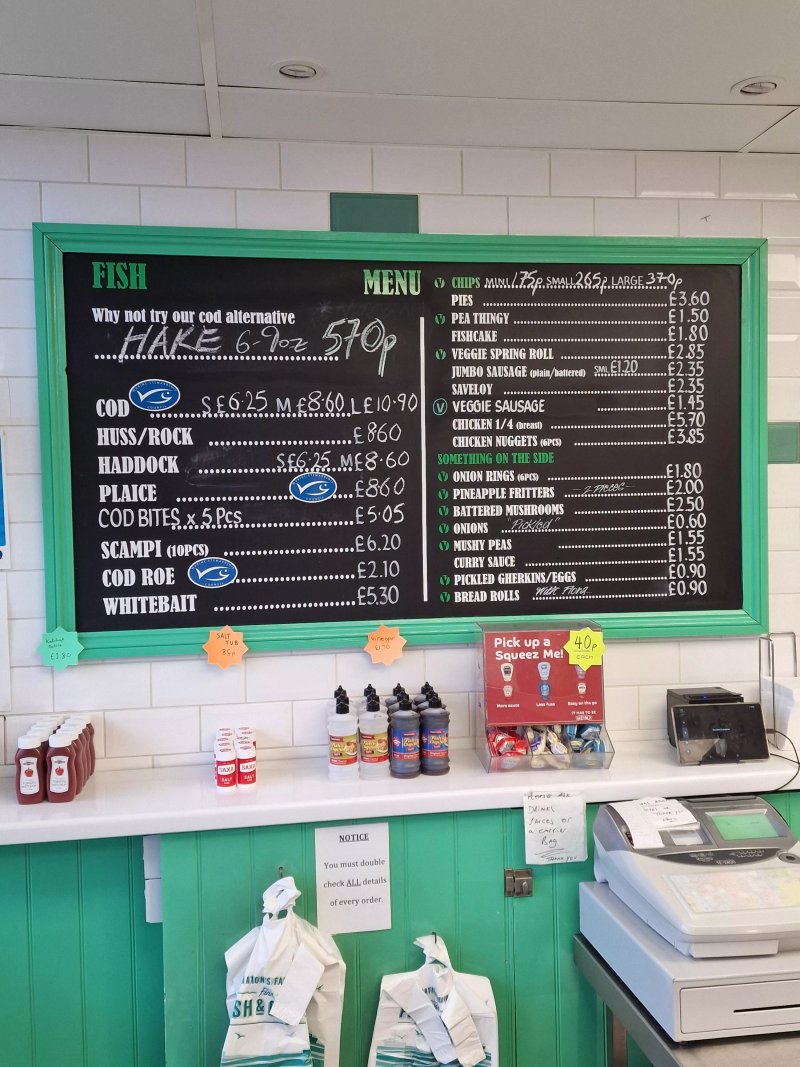 Minnie Bertha's Fish & Chip shop