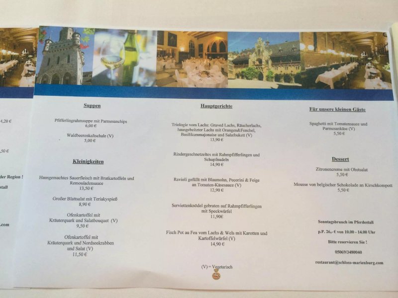 Schloss Restaurant Marienburg