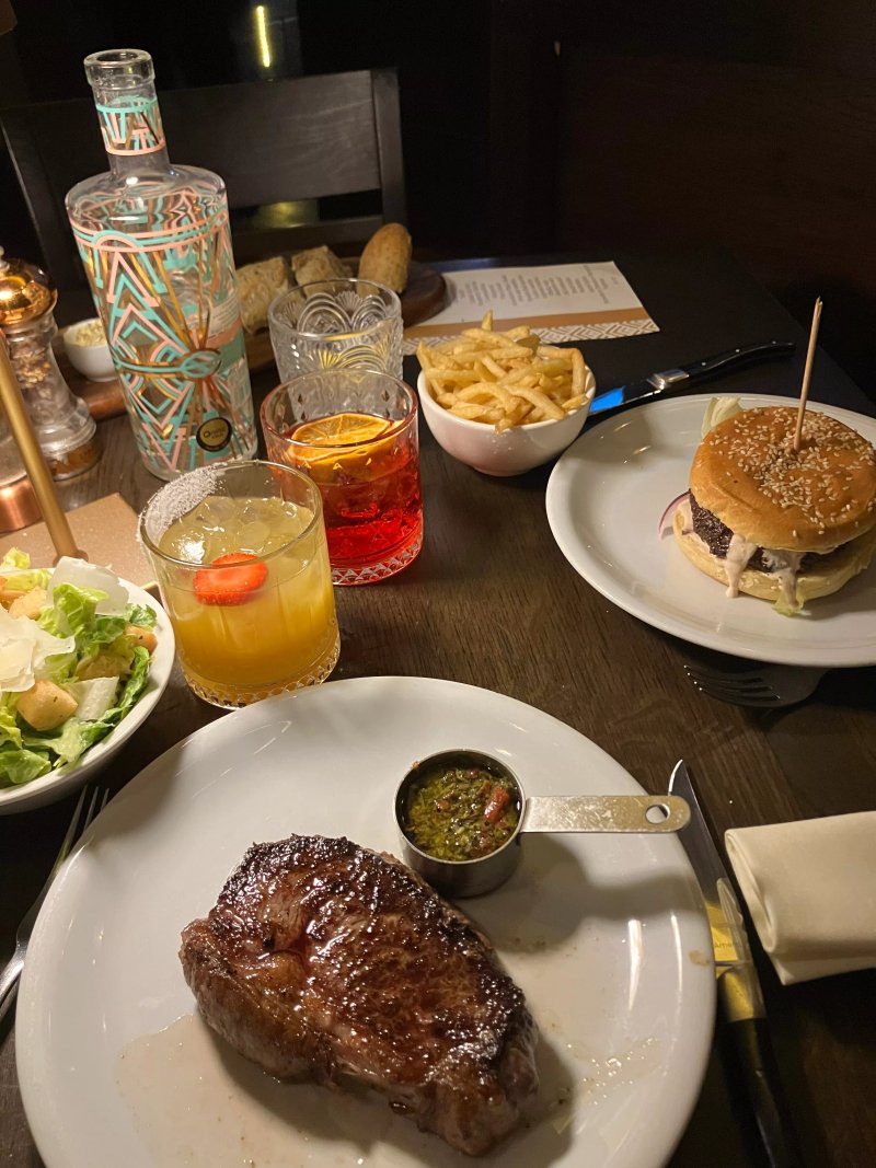 Steak on the Green